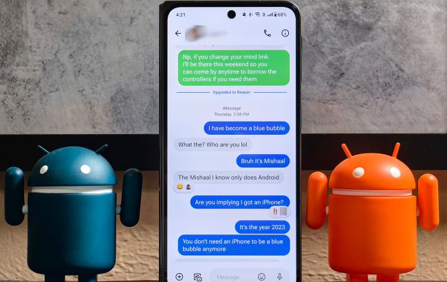 На Android вийшов додаток, що дозволяє листуватися через iMessage