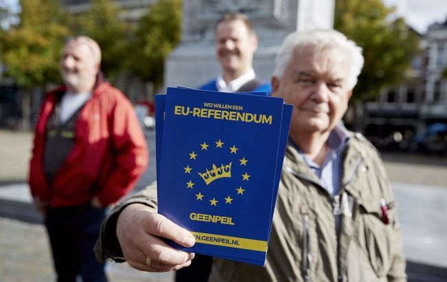 Организаторы референдума в Нидерландах заявили о его цели на выход страны из ЕС