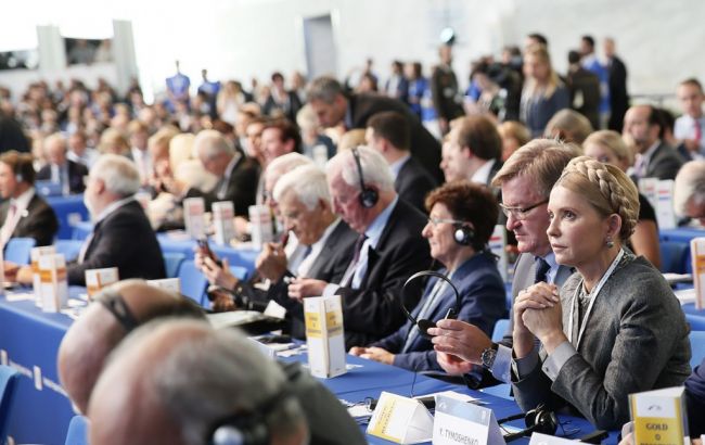 Тимошенко: Конгресс ЕНП принял резолюцию, которая осуждает агрессию РФ в Украине