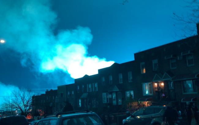 В Нью-Йорке произошел мощный взрыв