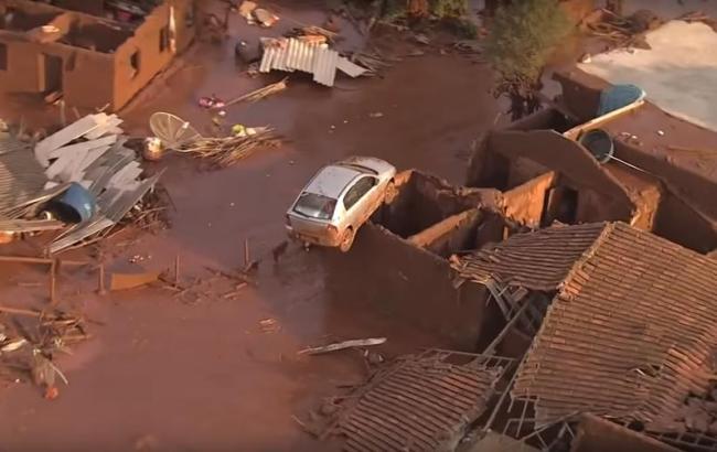 В Бразилии из-за прорыва дамбы погибло 17 человек