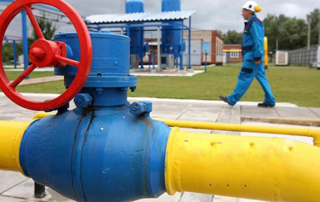 Кількість газу в ПСГ України скоротилося на 0,26% - до 15,503 млрд куб. м