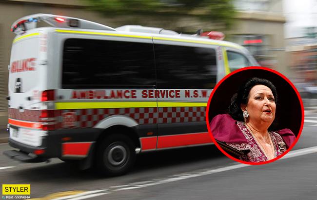 В Барселоне экстренно госпитализировали Монсеррат Кабалье