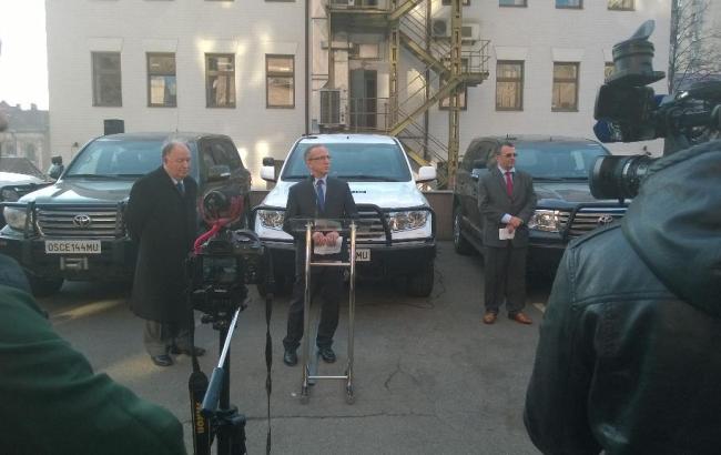 ЕС передал миссии ОБСЕ в Украине 20 бронемашин