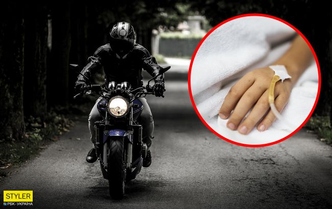 В Одессе мотоцикл на скорости снес женщину с детьми на переходе: очевидцы хотели устроить самосуд