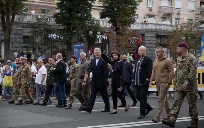 Порошенко: украинская независимость состоялась благодаря неравнодушным патриотам