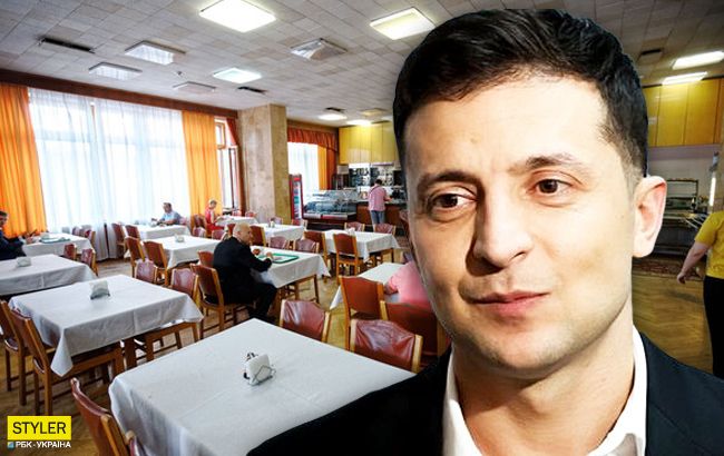 У Зеленского дешевле: чем кормят в столовой Администрации президента