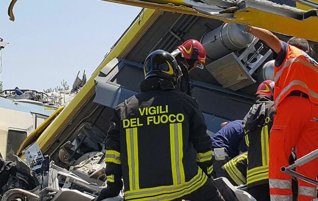 Зіткнення поїздів в Італії: кількість жертв зросла до 23
