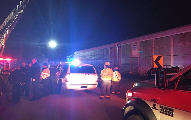 В США столкнулись два поезда, пострадали более 50 человек