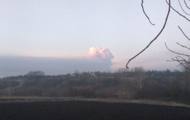 Пожар в Балаклее полностью потушен, - Минобороны