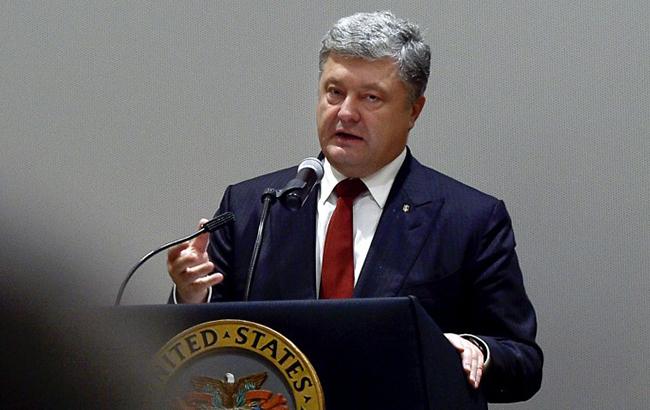 Порошенко начал встречу с генсеком ООН