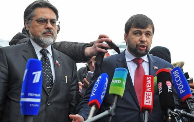 ДНР/ЛНР потребовали прекращения АТО и введения внеблокового статуса для Украины