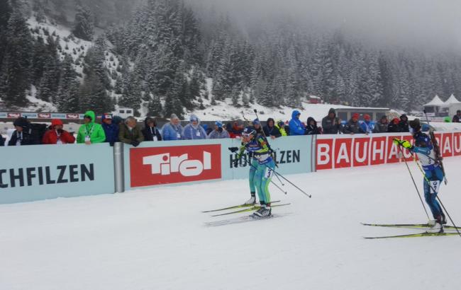 Украинки финишировали вторыми в эстафете на ЧМ по биатлону