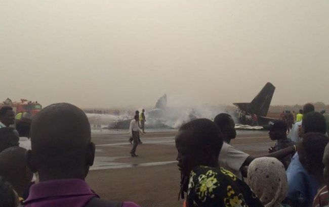 Авиакатастрофа в южном Судане: выжили 14 человек