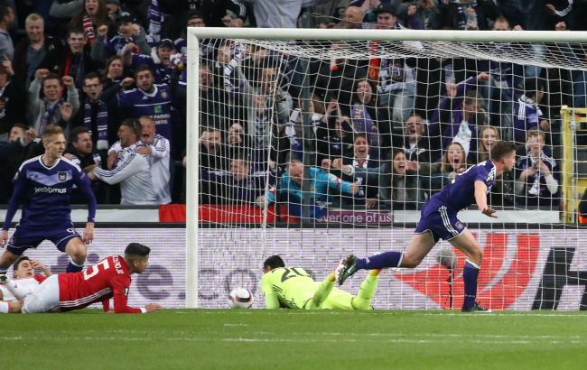 Андерлехт - Манчестер Юнайтед 1-1: видео голов и обзор матча