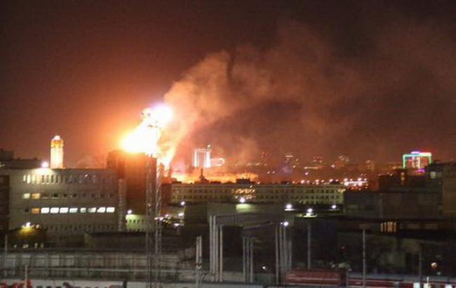 В Москве горит Новодевичий монастырь