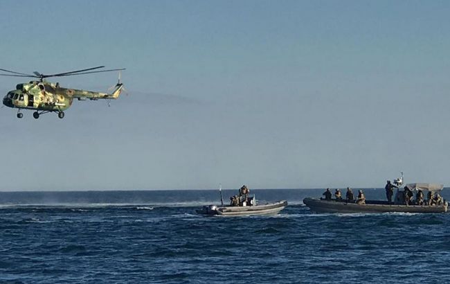 СБУ провела масштабные антитеррористические учения в акватории Черного моря