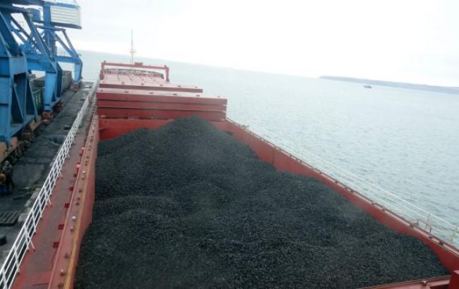В Украину прибыло третье судно с южноафриканским углем объемом 85 тыс. т
