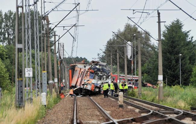 В Польше грузовик столкнулся с поездом, есть погибший и пострадавшие