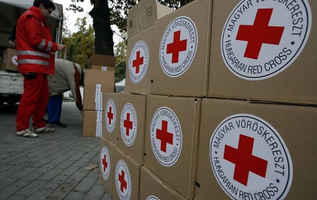 Красный Крест доставил гуманитарную помощь на оккупированный Донбасс