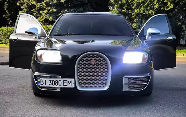 Bugatti із Chery за ціною Logan: в Україні продають репліку унікального концепт-кара на базі китайського седана