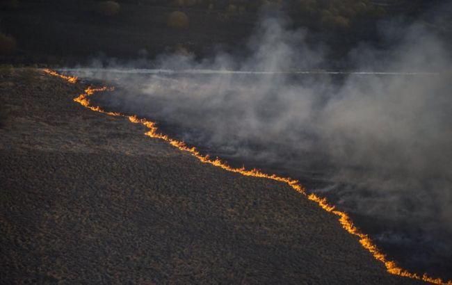 Пожар в Чернобыле (фото)