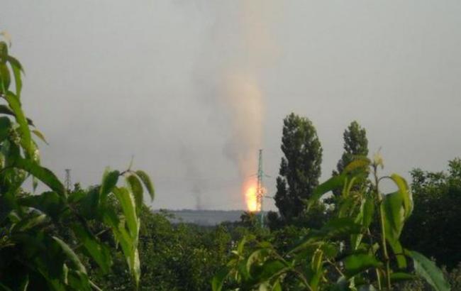 В Авдеевке из-за обстрелов поврежден газопровод, - ГСЧС