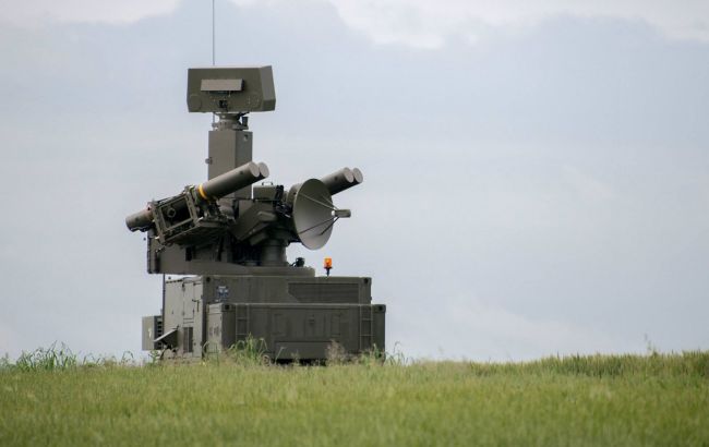 Павлюк показав роботу ЗСУ з французького ЗРК Crotale по російському дрону