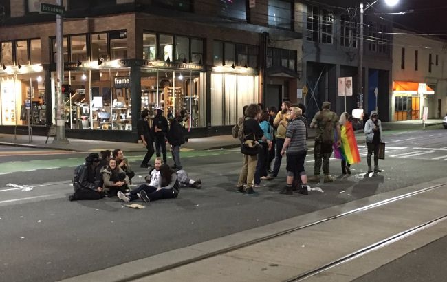 В Сиэтле и Портленде прошли акции протеста против победы Трампа