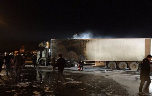 В результате взрыва грузовика в Стамбуле пострадал украинец