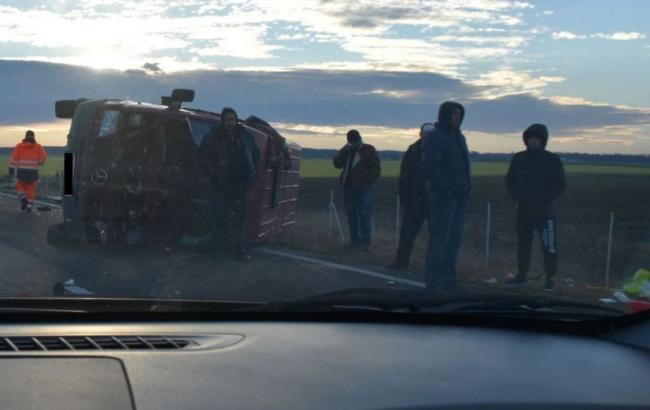 В Словении в результате столкновения украинских микроавтобусов погибла женщина