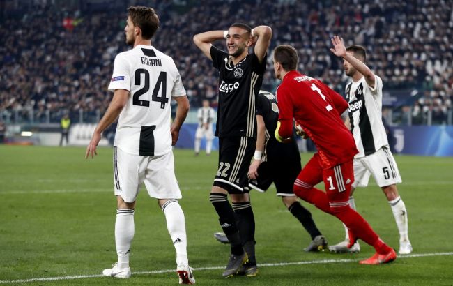 "Аякс" выбил "Ювентус" из Лиги чемпионов