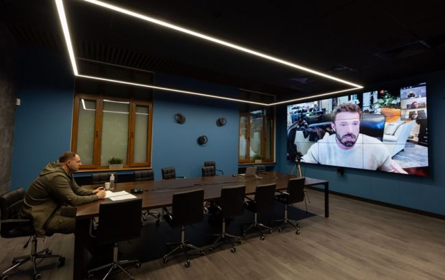 Єрмак обговорив з Беном Аффлеком підтримку України у світі