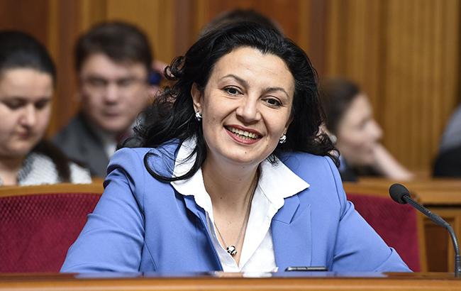 Климпуш-Цинцадзе задекларировала почти 582 тыс. гривен дохода за 2017 год