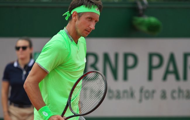 Стаховский не смог преодолеть стартовый круг на Roland Garros