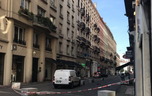 В центре Лиона произошел взрыв