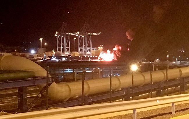 В порту Турции взорвался танкер
