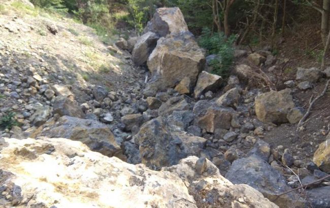 При гірському обвалі в Китаї пропали безвісти 17 людей