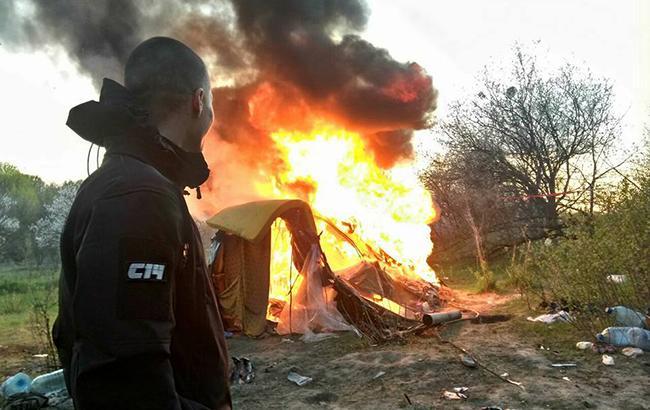 Напад на ромів на Лисій горі: координатору С14 повідомлено про підозру