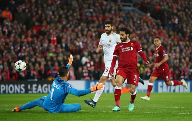 "Ливерпуль" громит "Рому" в первом матче 1/2 финала Лиги чемпионов