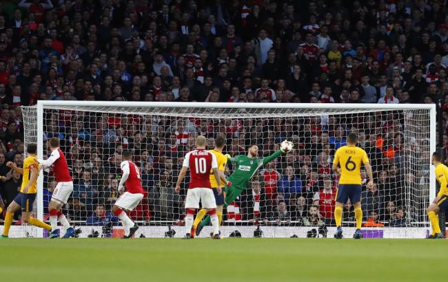 Арсенал - Атлетико 1-1: видео голов и обзор матча