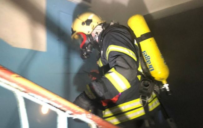 В Одессе горело общежитие университета, есть пострадавший