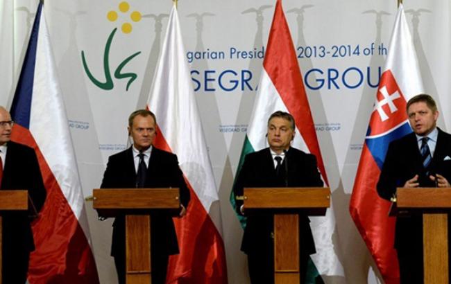 "Вышеградская четверка" призвала Россию не признавать "выборы" в ДНР и ЛНР