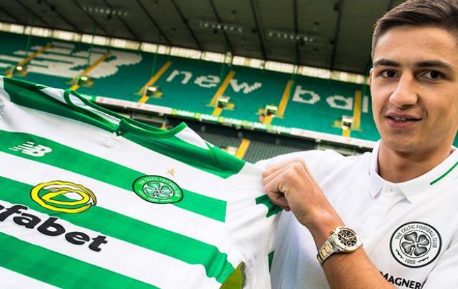 Швед став першим українцем в історії "Селтіка"