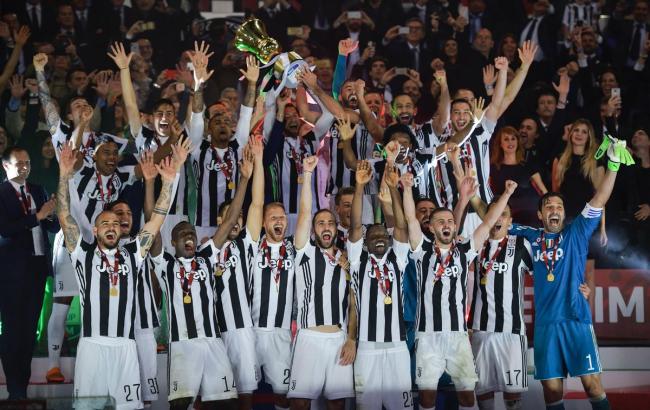 "Ювентус" в четвертый раз подряд выиграл Кубок Италии