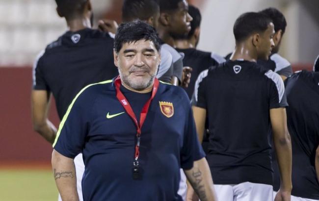 Марадона провів перше тренування в "Ель-Фуджайре"