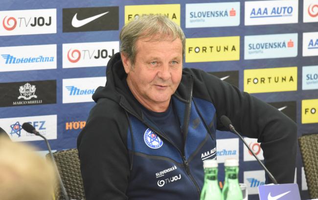 Моим парням хватит мотивации в матче с Украиной, - тренер сборной Словакии