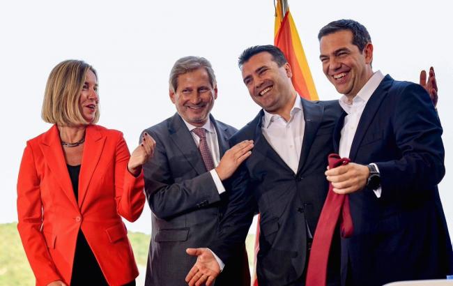 Евросовет может вскоре начать переговоры о вступлении Македонии в ЕС, - Могерини