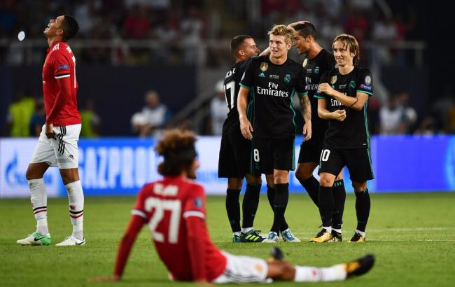 Реал - Манчестер Юнайтед 2-1: видео голов и обзор матча