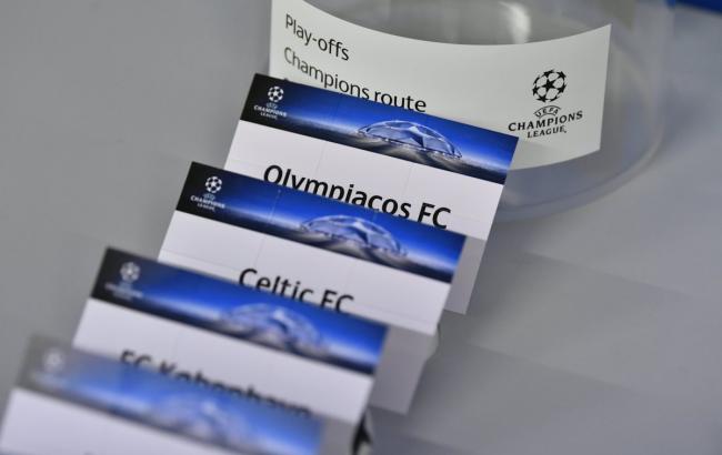 Состоялась жеребьевка раунда плей-офф квалификации Лиги чемпионов